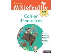 Le nouveau - Mille feuilles - CE1 - Cahier d'exercices Christian Demongin (Collection dirigée par), Alain Bondot (Auteur), Yolande Gonnet (Auteur), Gisèle Hosteau (Auteur), Charise Mericle Harper (Aut