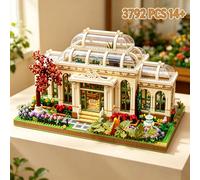 Le nouveau modèle de construction de scène de rue du jardin botanique, composé de 3792 pièces, est parfait pour l'assemblage et la décoration DIY, et constitue un cadeau idéal pour Noël ou les fêtes.