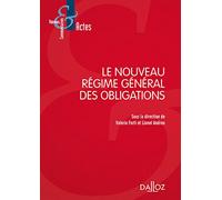 Le nouveau régime général des obligations