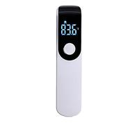 Le nouveau thermomètre frontal sans contact de GERUI est un thermomètre infrarouge numérique précis avec fonction mémoire pour nourrissons et adultes. Noir et blanc style classique (noir)