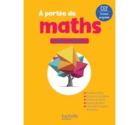 Le nouvel A portée de maths CE2 - Fichier élève - Ed. 2025