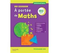 Le Nouvel A portée de maths CE2 - Manuel élève Jean-Claude Lucas (Auteur), Janine Leclec'h-Lucas (Auteur), Robert Meunier (Auteur), Laurence Meunier (Auteur), Marie-Pierre Trossevin (Auteur)