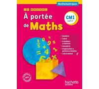 Le Nouvel A portée de maths CM1 - Livre élève Edition 2015 - Jean-Claude Lucas - Hachette Education - broché - Scolaire / Universitaire