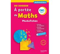 Le Nouvel A portée de maths CM1 - Photofiches + CD ROM - Ed. 2016