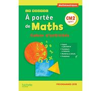 Le Nouvel A portée de maths CM2 - Cahier d'activités - Edition 2019