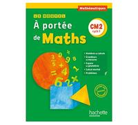Le Nouvel A portée de maths CM2 - Livre élève Edition 2016 - Jean-Claude Lucas - Hachette Education - broché - Scolaire / Universitaire
