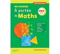Jean-Claude Lucas - Le Nouvel A portée de maths CM2 - Manuel élève - Edition 2019