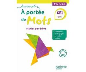 Le nouvel A portée de mots CE1 - Fichier élève Philippe Bourgouint (Auteur), Eléonore Bottet (Auteur)