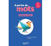 Le nouvel A portée de mots CE1 - Livre élève Edition 2025 - Philippe Bourgouint - Hachette Education - broché - Scolaire / Universitaire