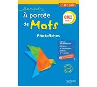 Le Nouvel A portée de mots - Français CM1 - Photofiches Edition 2016 - Jean-Claude Lucas - Hachette Education - Livre CD-ROM - Scolaire / Universitaire CD