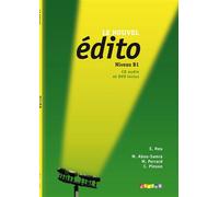 Le nouvel Edito B1 - Livre + CD + DVD - Myriam Abou-Samra - Didier - broché - Méthode de langue