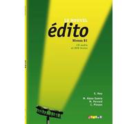 Le Nouvel Édito Niveau B1 (1 Dvd + 1 Cd Audio)