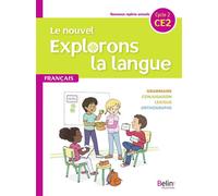 Le nouvel Explorons la langue CE2 - Manuel élève 2020 - Nathalie Samy - Belin Éducation - broché - Scolaire / Universitaire