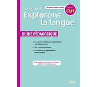 Le nouvel Explorons la langue CM1- Guide pédagogique 2020