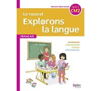 Le nouvel Explorons la langue CM2 - Manuel élève 2020 - Nathalie Samy - Belin Éducation - broché - Scolaire / Universitaire
