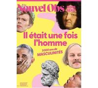 Le Nouvel Obs HS n°122 : Il était une fois l'homme - Printemps 2026 3000 ans de masculinité - L'obs - L'obs Hors Serie - broché - Revue