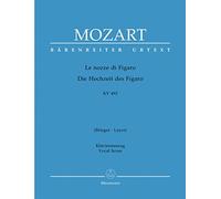 Le nozze di Figaro (Die Hochzeit des Figaro) KV 492 -Opera buffa in vier Akten-. Klavierauszug, Urtextausgabe