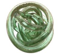 Le nœud d'amour diamètre 14 cm vert pailleté