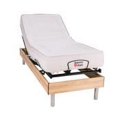 Le Nuit Technique - 80x200, Bois, Le Rêve Ergo - Matelas Mémoire de forme