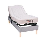 Le Nuit Technique - 80x200, Tissu, Le Rêve Idéal - Matelas Hybride Ressorts