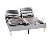 Le Nuit Technique Duo - Sans matelas, Sans tête de lit, Tissu, 2x90x200