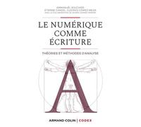 Le numérique comme écriture - Théories et méthodes d'analyse: Théories et méthodes d'analyse