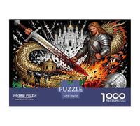 Le pacte Final de Faust Puzzle en Bois Imperméable DIY Puzzles De 1000 Pièces pour Adultes Amusant Jeux Éducatifs