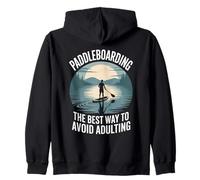 Le paddleboard est la meilleure façon d'éviter les adultes Paddleboard Sweat à Capuche