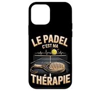 Le Padel C'est Ma Thérapie Joueur Passion Padel Coque pour iPhone 12 Mini