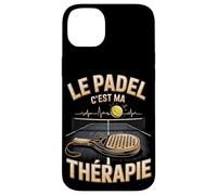Le Padel C'est Ma Thérapie Joueur Passion Padel Coque pour iPhone 14 Plus