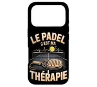 Le Padel C'est Ma Thérapie Joueur Passion Padel Coque pour iPhone 17 Pro