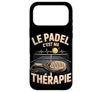 Le Padel C'est Ma Thérapie Joueur Passion Padel Coque pour iPhone 17 Pro Max