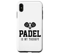 Le Padel est ma thérapie drôle Coque pour iPhone XS Max