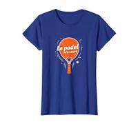 Le Padel m'a sauvÈ - Citation Humoristique T-Shirt, Femme, Bleu Royal, XXL