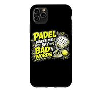 Le Padel Me Fait Dire des Gros Mots - Padel Marrant Coque pour iPhone 11 Pro Max