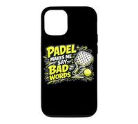 Le Padel Me Fait Dire des Gros Mots - Padel Marrant Coque pour iPhone 12/12 Pro