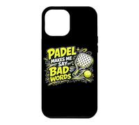 Le Padel Me Fait Dire des Gros Mots - Padel Marrant Coque pour iPhone 12 Pro Max