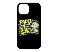 Le Padel Me Fait Dire des Gros Mots - Padel Marrant Coque pour iPhone 14