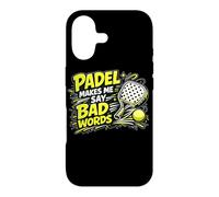 Le Padel Me Fait Dire des Gros Mots - Padel Marrant Coque pour iPhone 17