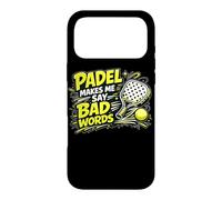 Le Padel Me Fait Dire des Gros Mots - Padel Marrant Coque pour iPhone 17 Pro Max