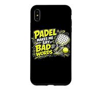 Le Padel Me Fait Dire des Gros Mots - Padel Marrant Coque pour iPhone XS Max
