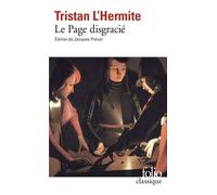Tristan L'Hermite – Le Page disgracié – Gallimard – Livre