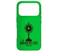 Le Pain de Vie Jean 6:35 Eucharistie Adoration Monstrance Coque pour iPhone 17 Pro