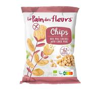 LE PAIN DES FLEURS-Chips aux pois chiches et au romarin 50g