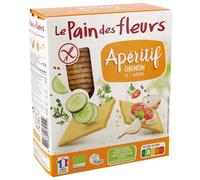 Tartines craquantes apéritif Bio à l'oignon-150g-Le Pain des Fleurs