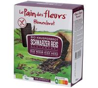 Le Pain des Fleurs - Tartines craquantes bio au riz noir sans gluten 150 g