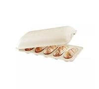 LE PAIN Moule à Mini baguettes d´Emile HENRY Blanc Lin SC