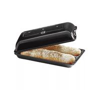 LE PAIN Moule à Pain Ciabatta d´Emile HENRY Noir Fusain