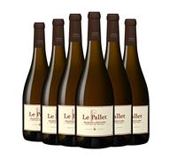 LE PALLET Loire Vin Blanc Sec AOC Muscadet S&M Cru Le Pallet 75cl - Lot de 6
