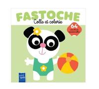 Le panda / colle et colorie
